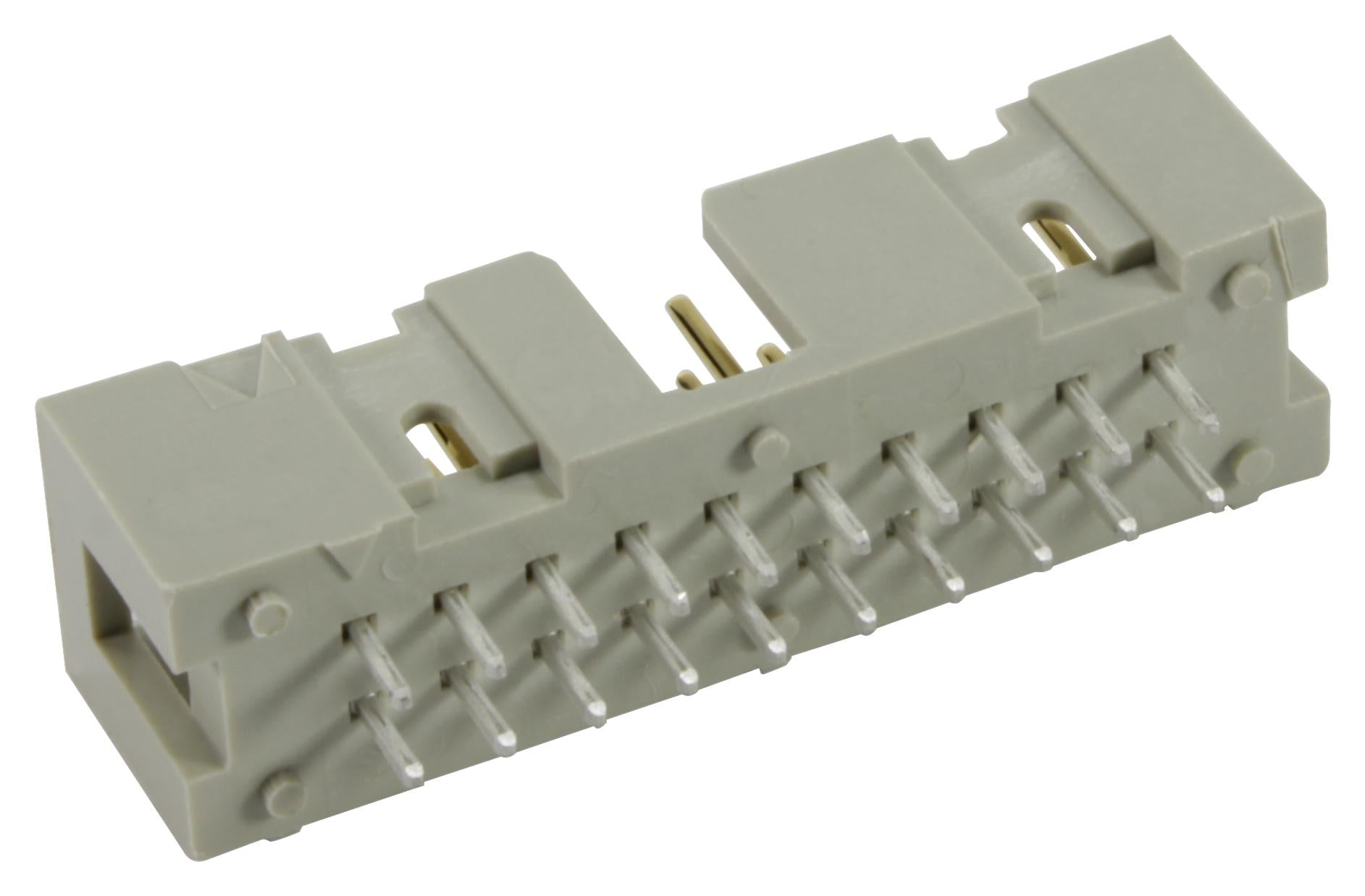 09185106329 CONNECTOR, HEADER, 10POS, 2ROW, 2.54MM HARTING