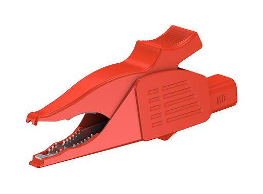 66.9561-22 DOLPHIN CLIP, 39.5MM, RED, 19A STAUBLI