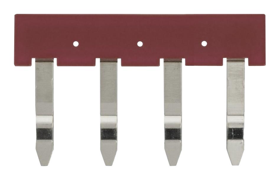 PYDN-7.75-040R SHORT BAR, SKT, 7.75MM, 4POLE, RED OMRON