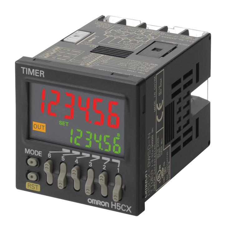 H5CX-A-N OMI PANEL MOUNT TIMER, DIGITAL, 100-240VAC OMRON