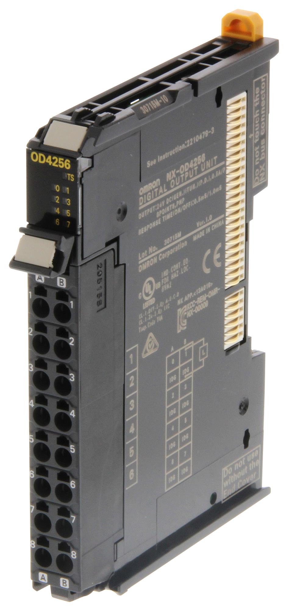 NX-OD4256 DIGITAL O/P MOD, 8 O/P, PNP, 24VDC OMRON