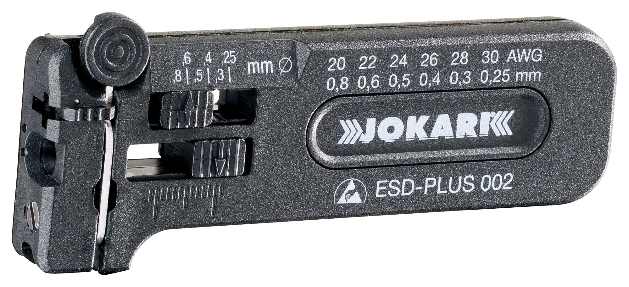 40028 WIRE STRIPPER, 30AWG-20AWG, 0.25MM-0.8MM JOKARI
