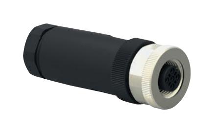 T4110402051-000 SENSOR CONNECTOR, M12, RCPT, 5POS TE CONNECTIVITY