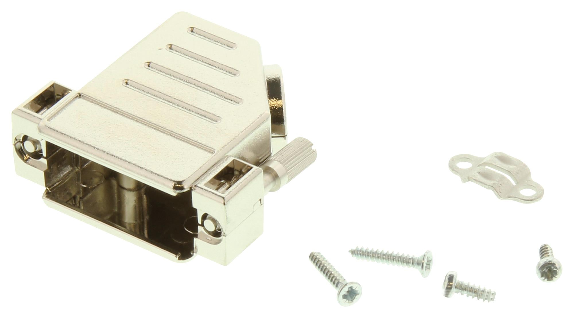 974-015-020R121 BACKSHELL, 40 DEG, 15POS, ABS NORCOMP