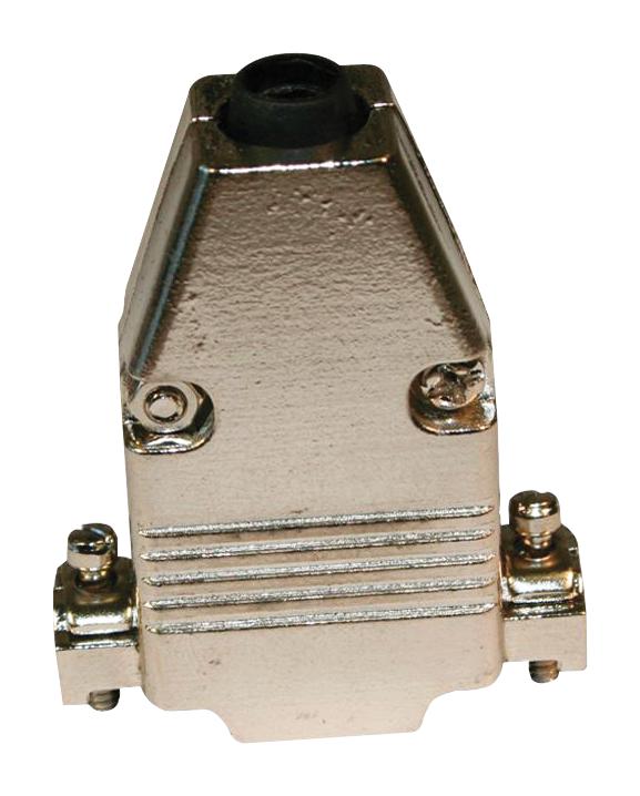 979-025-020R121 BACKSHELL, 180 DEG, 25POS, ABS NORCOMP