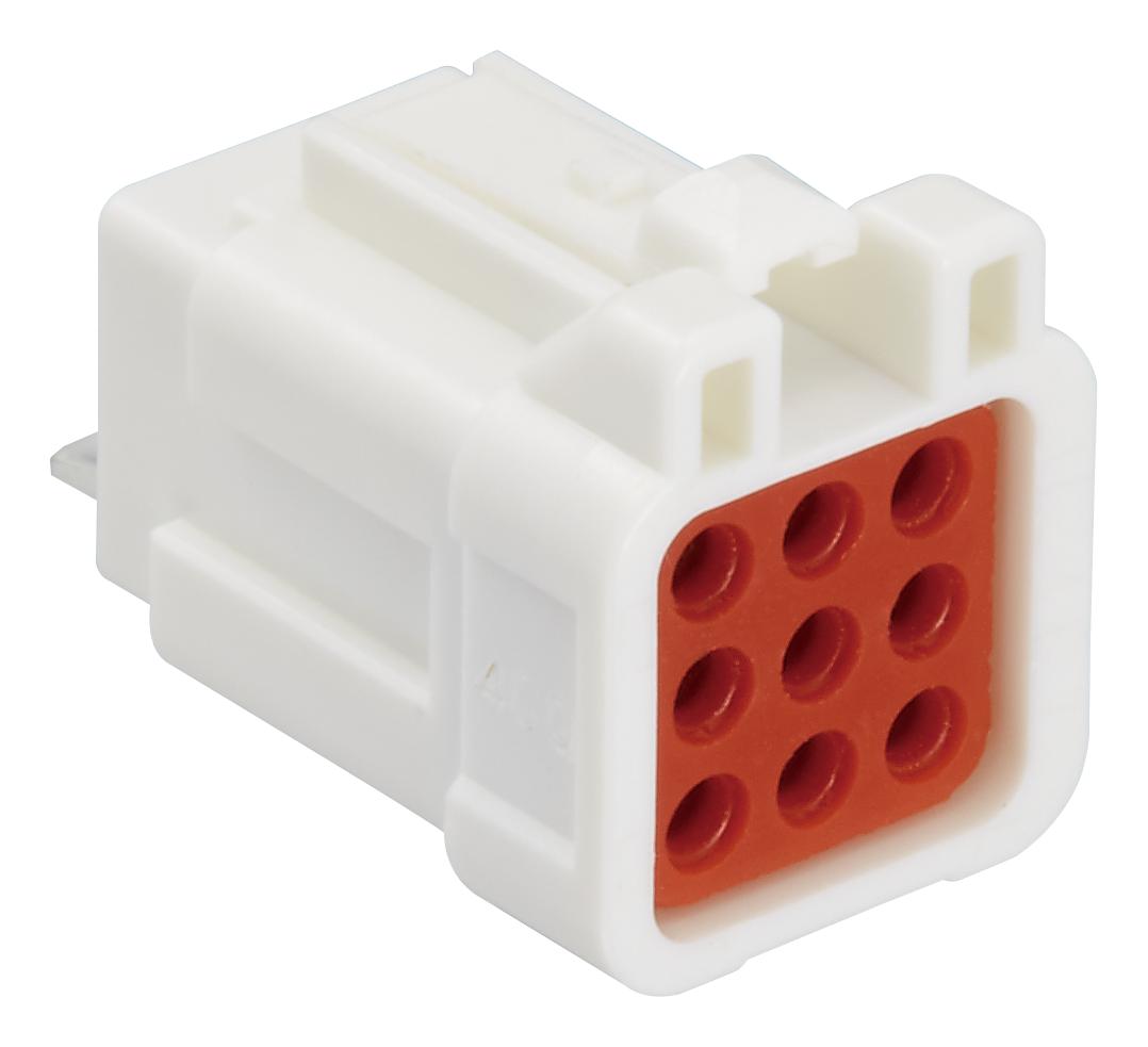 DF62W-6S-2.2C RECEPTACLE HOUSING, 6POS, CRIMP, 2.2MM HIROSE(HRS)