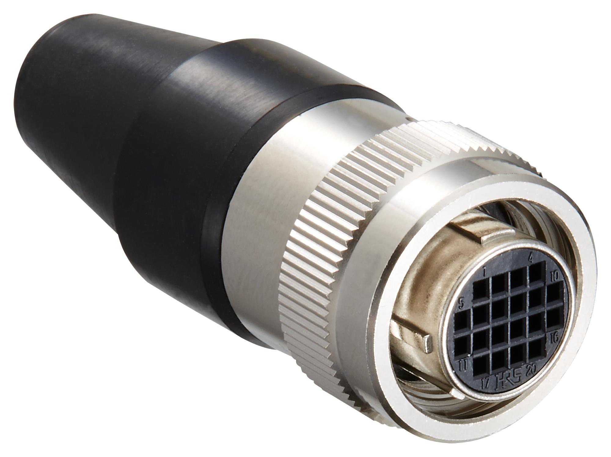 HR22-12TPD-20SC(73) CIRCULAR CONN, PLUG, 20POS, CABLE HIROSE(HRS)
