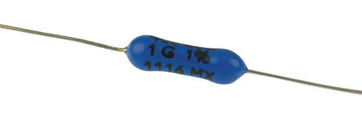 MOX-400231007FE RES, 1G, 1%, 750MW, AXIAL, THICK FILM OHMITE