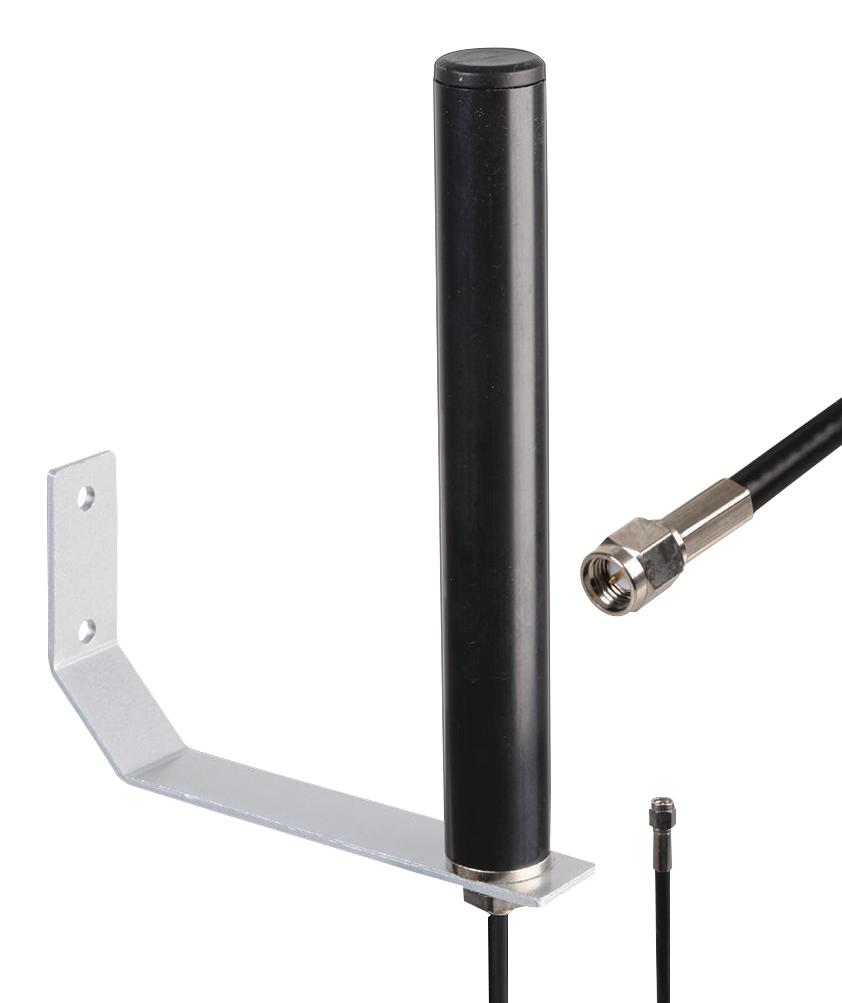 OSCAR1A/5M/SMAM/S/S/31 ANTENNA, WALL/BRACKET MNT, SMA, 5M SIRETTA