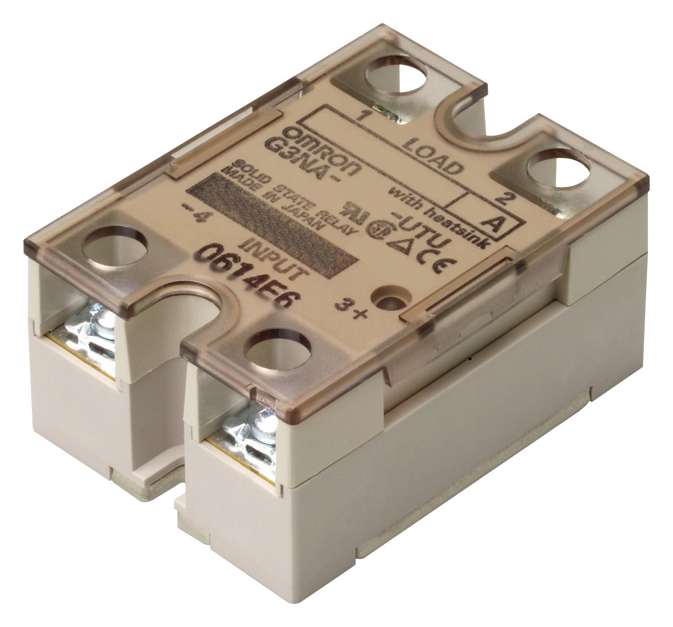 G3NA-220B-UTU DC5-24 BY OMZ SLIM I/O SSR, 24-240VAC, 20A, PANEL OMRON