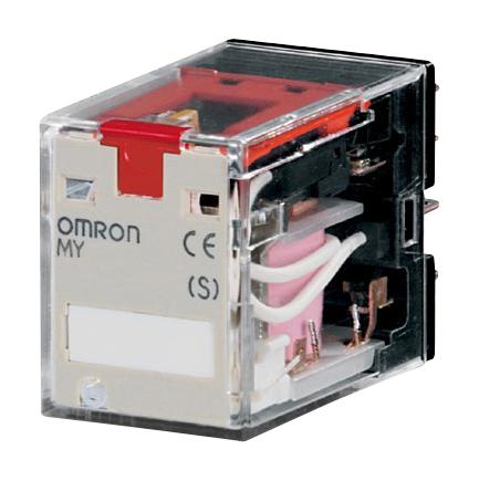 MY4IN 100/120ACS RELAY, 4PDT, 250VAC, 30VDC, 5A OMRON