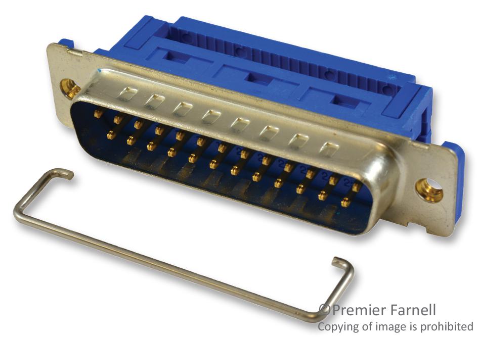 SPC15390 D SUB CONN, PLUG, DB, 25POS, IDC/IDT MULTICOMP