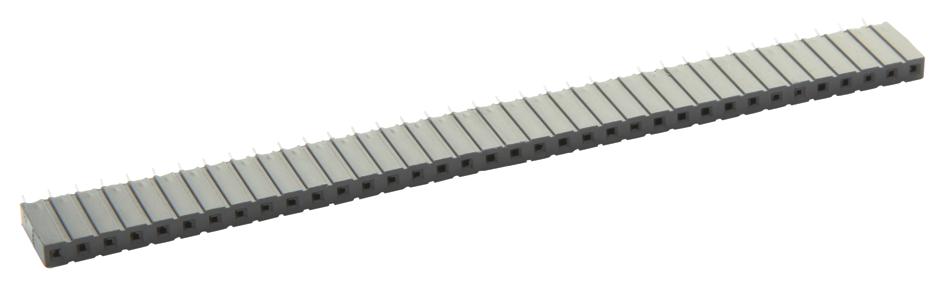 929850-01-36-RA CONN, RCPT, R/A,36POS, 1ROW, 2.54MM 3M