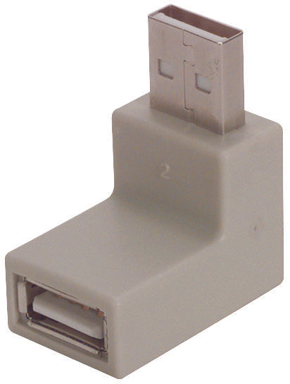 UADAA90-2 USB ADAPTER, 2.0 TYPE A PLUG-TYPE A RCPT L-COM
