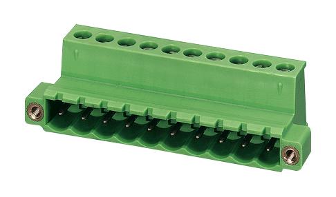 IC 2,5/ 3-STGF-5,08 TERMINAL BLOCK, PLUGGABLE, 3POS, 12AWG PHOENIX CONTACT
