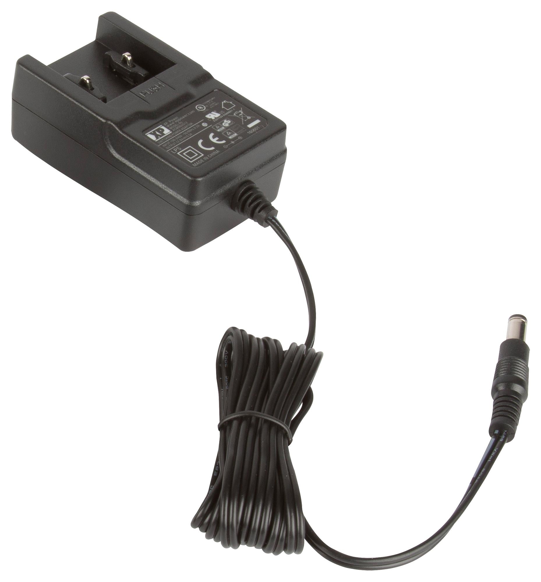 ACM06US12 WALL MOUNT ADAPTOR, AC-DC, 12V, 0.5A, 6W XP POWER