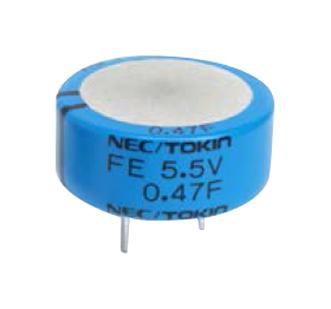 FE0H155ZF CAP, 1.5F, 5.5V, SUPER CAP, RADIAL KEMET