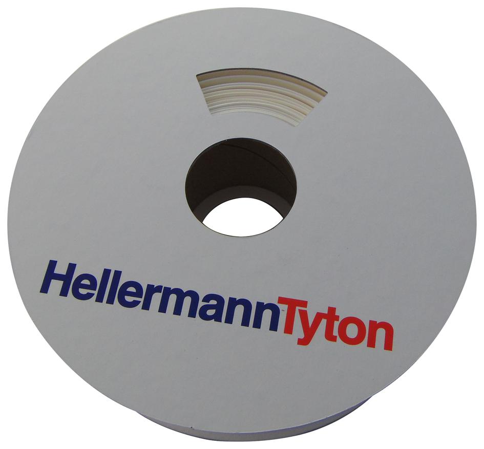 553-41251 HEAT-SHRINK TUBING, 3:1, 12MM, WHITE HELLERMANNTYTON