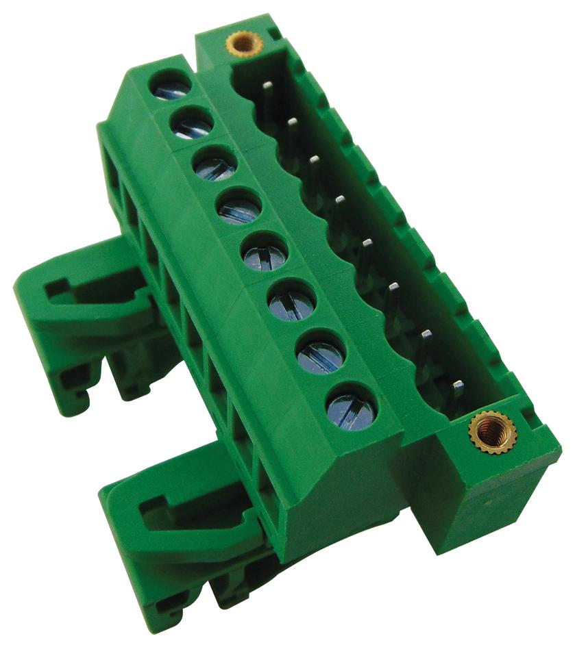 CTBPD96VJ/8FL TERMINAL BLOCK, DIN RAIL, 8POS, 14AWG CAMDENBOSS