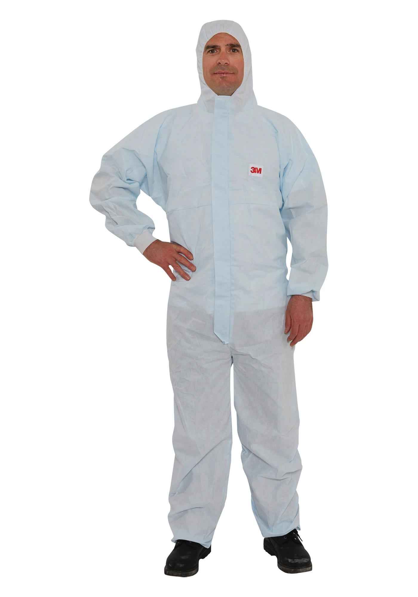 4532+W X LARGE PROTECTIVE COVERALL, X LARGE, BLU/WHT 3M