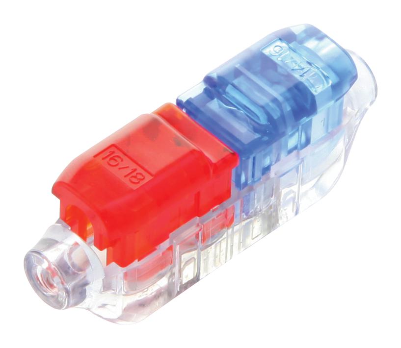 2213600-6 TERMINAL, WIRE SPLICE, 14AWG, BLU/RED TE CONNECTIVITY