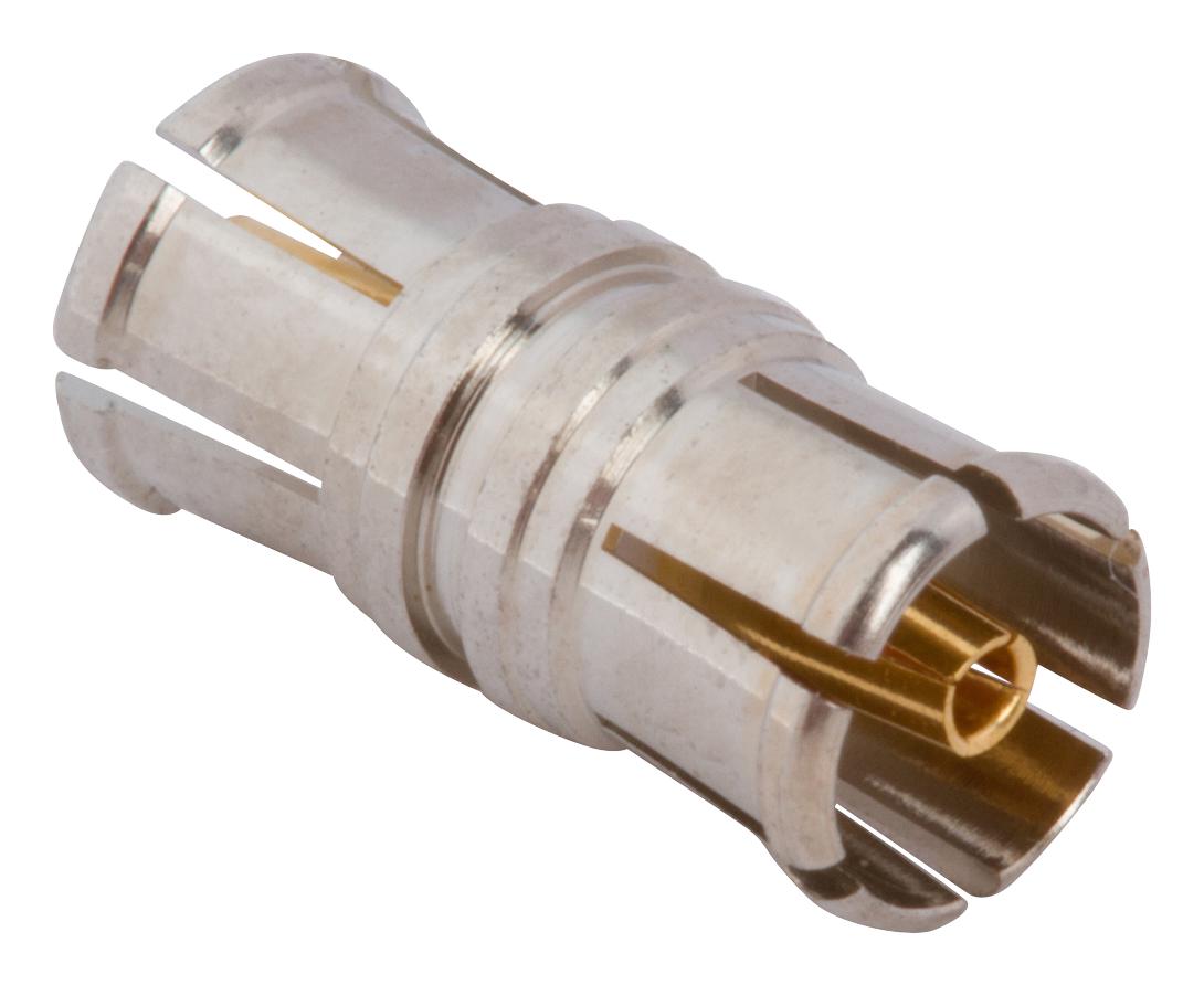 PSMP-FSBA-1000 RF COAX ADAPTOR, PSMP, PLUG-PLUG, 10GHZ AMPHENOL RF