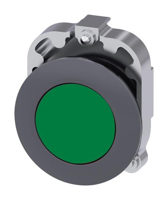 3SU1060-0JB40-0AA0 SWITCH ACTUATOR, PUSH BUTTON SW, GREEN SIEMENS