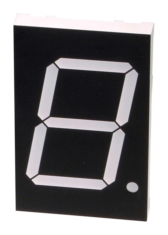 FN1-1002W4SM00BW DISPLAY, SEVEN SEGMENT, 25MM, WHITE FORGE