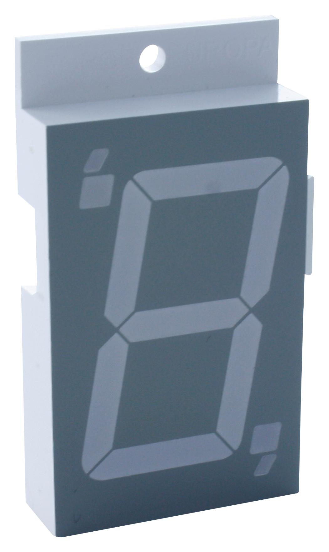 FEM-2301R340BGWT1 DISPLAY, SEVEN SEGMENT, 57MM, RED FORGE