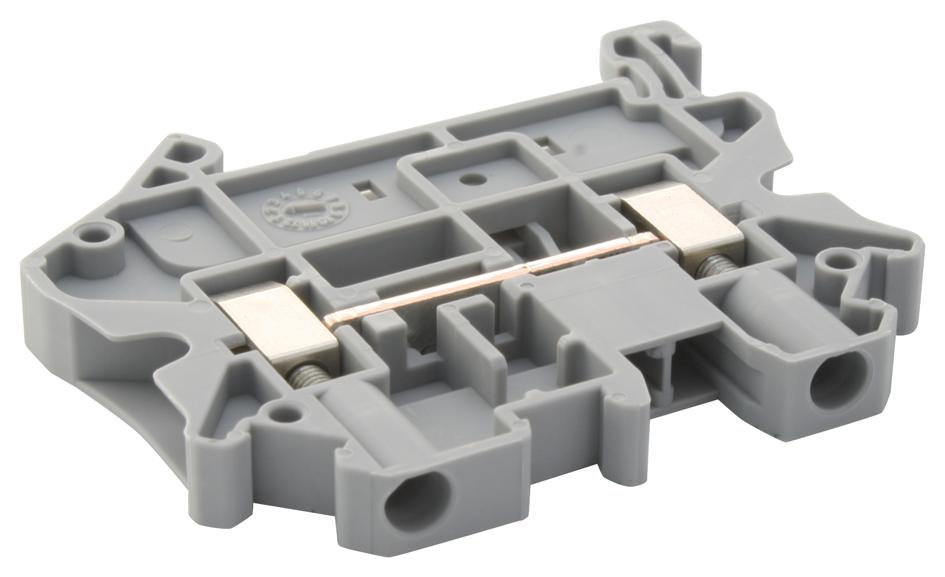 UT 4-MTD TERMINAL BLOCK, DIN RAIL, 2POS, 10AWG PHOENIX CONTACT