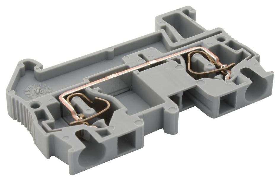 ST 4 TERMINAL BLOCK, DIN RAIL, 2POS, 10AWG PHOENIX CONTACT