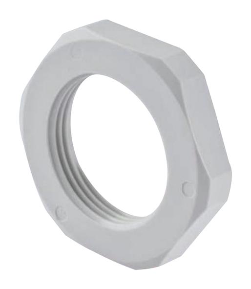 1.262.1600.50 GLAND LOCKNUT, NYLON, M16X1.5, GREY HUMMEL