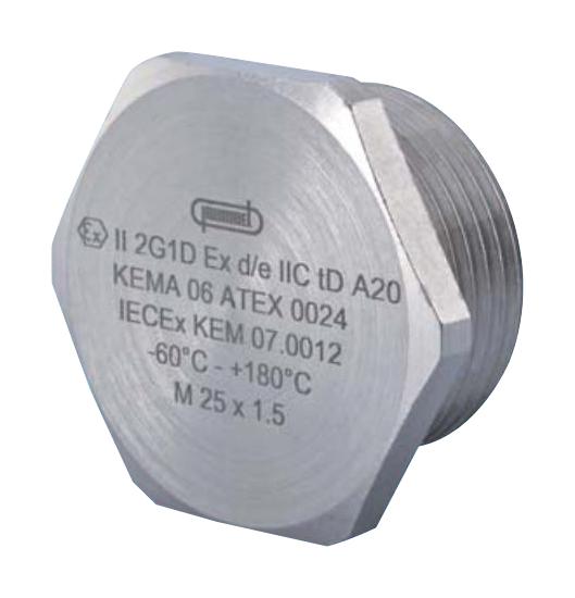 1.875.1600.50 BLANKING PLUG, BRASS, M16X1.5 HUMMEL
