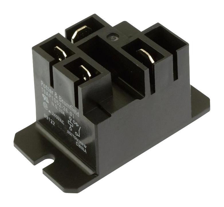 T9AP1D52-12 POWER RELAY, SPST-NO, 30A, 277VAC, PANEL TE CONNECTIVITY