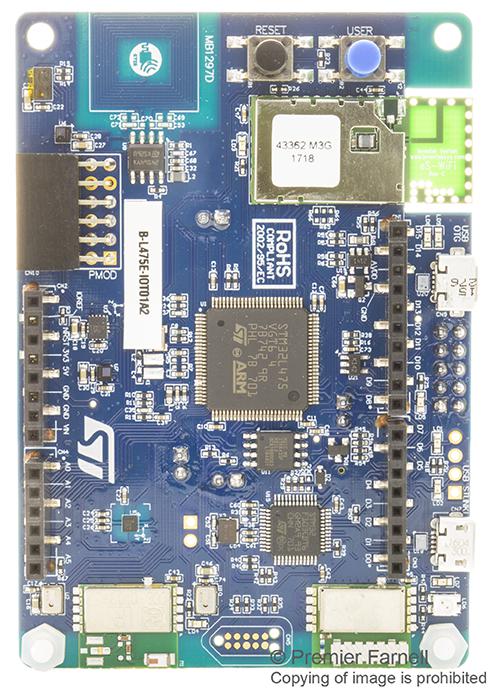 B-L475E-IOT01A2 DISCOVERY KIT, IOT NODE, 868MHZ STMICROELECTRONICS
