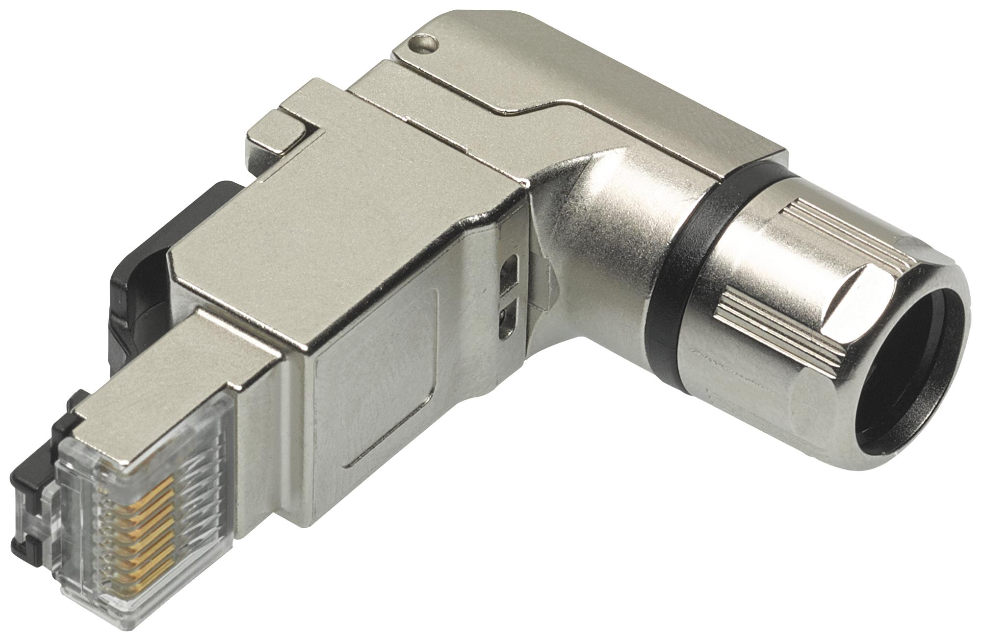 130047-8011 RJ45 ENET CONN, CAT6A, PLUG, 8POS, CABLE MOLEX