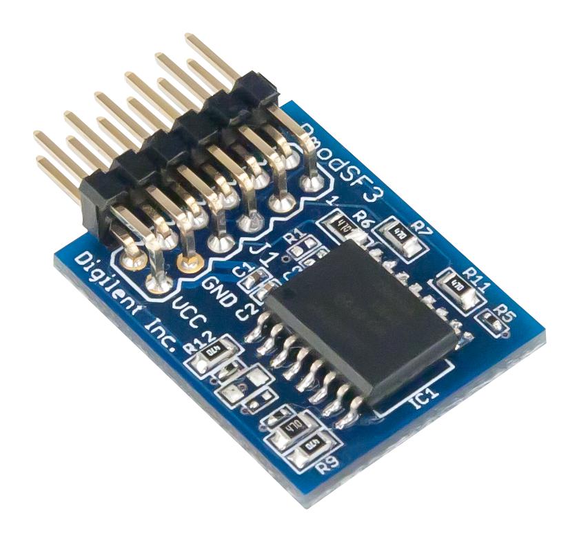 410-340 PMOD BOARD, 32 MB SERIAL NOR FLASH DIGILENT