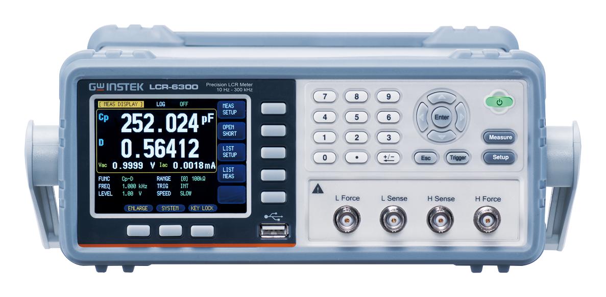 LCR-6300 (CE).. PRECISION LCR METER, 10HZ TO 300KHZ GW INSTEK