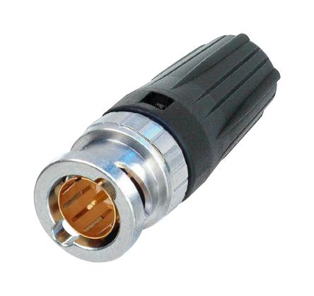 NBNC75BUU11 RF COAXIAL, HD BNC PLUG, 75 OHM, CABLE NEUTRIK