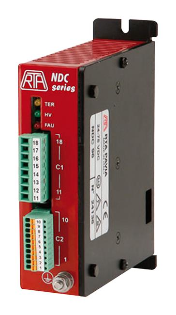 NDC96 STEPPING MOTOR DRIVE, 24-75VDC, 1.9-6A RTA