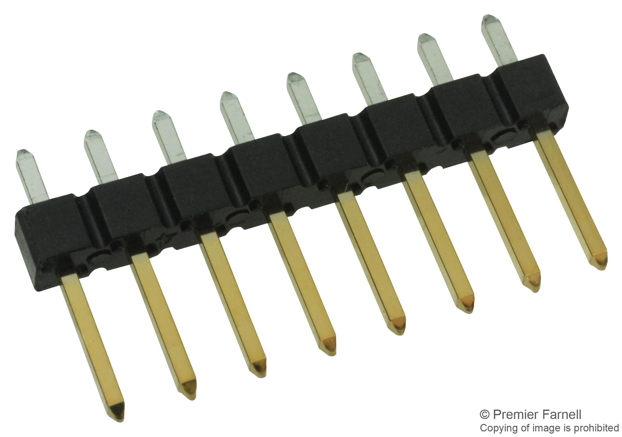 68000-208HLF CONNECTOR, HEADER, 8POS, 1ROW, 2.54MM AMPHENOL ICC