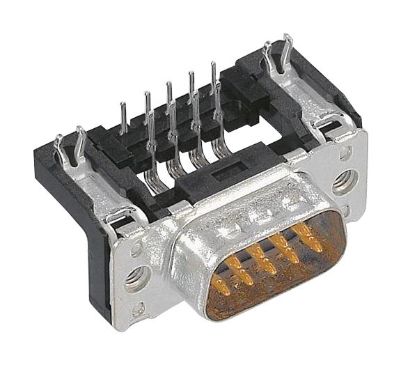 09651626811 D-SUB CONN, PLUG, 9POS, TH HARTING