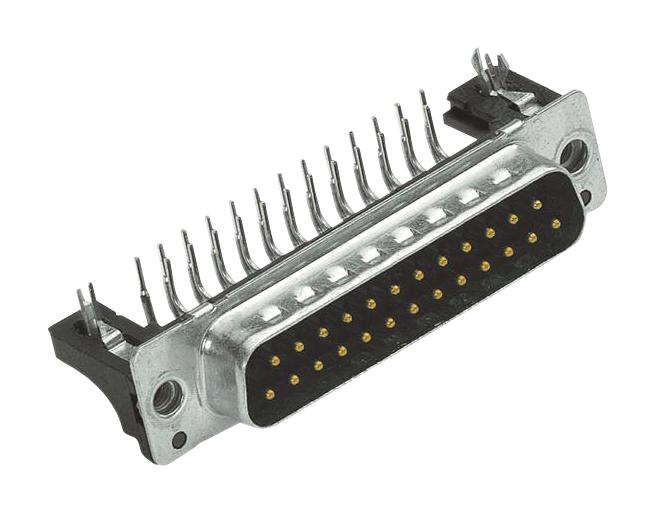 09661626817 D-SUB CONN, PLUG, 9POS, TH HARTING