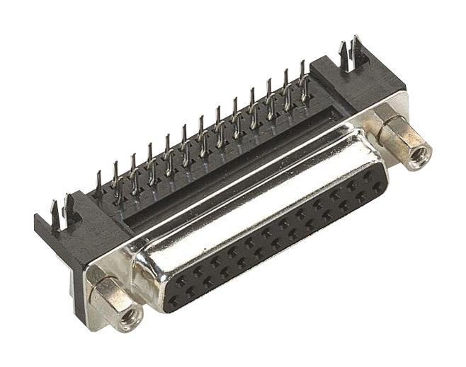 09683637812 D-SUB CONN, PLUG, 25POS, TH HARTING