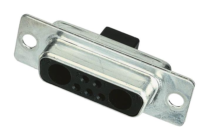 09694020214 COMBO D-SUB HOUSING, RCPT, 21WA4, STEEL HARTING