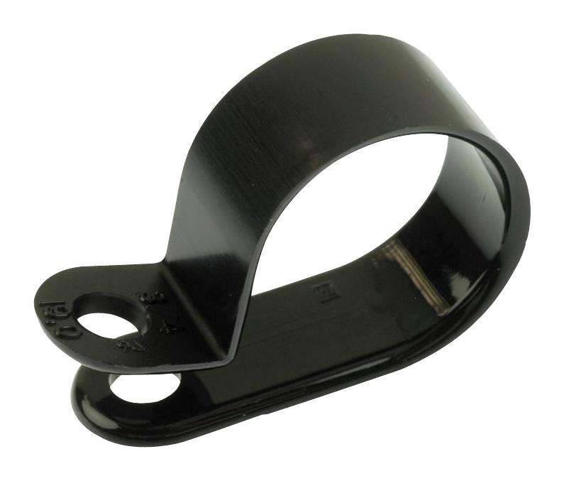 N6NY-012-0-C CABLE CLAMP, PA66, 0.75", BLACK ABB - THOMAS & BETTS