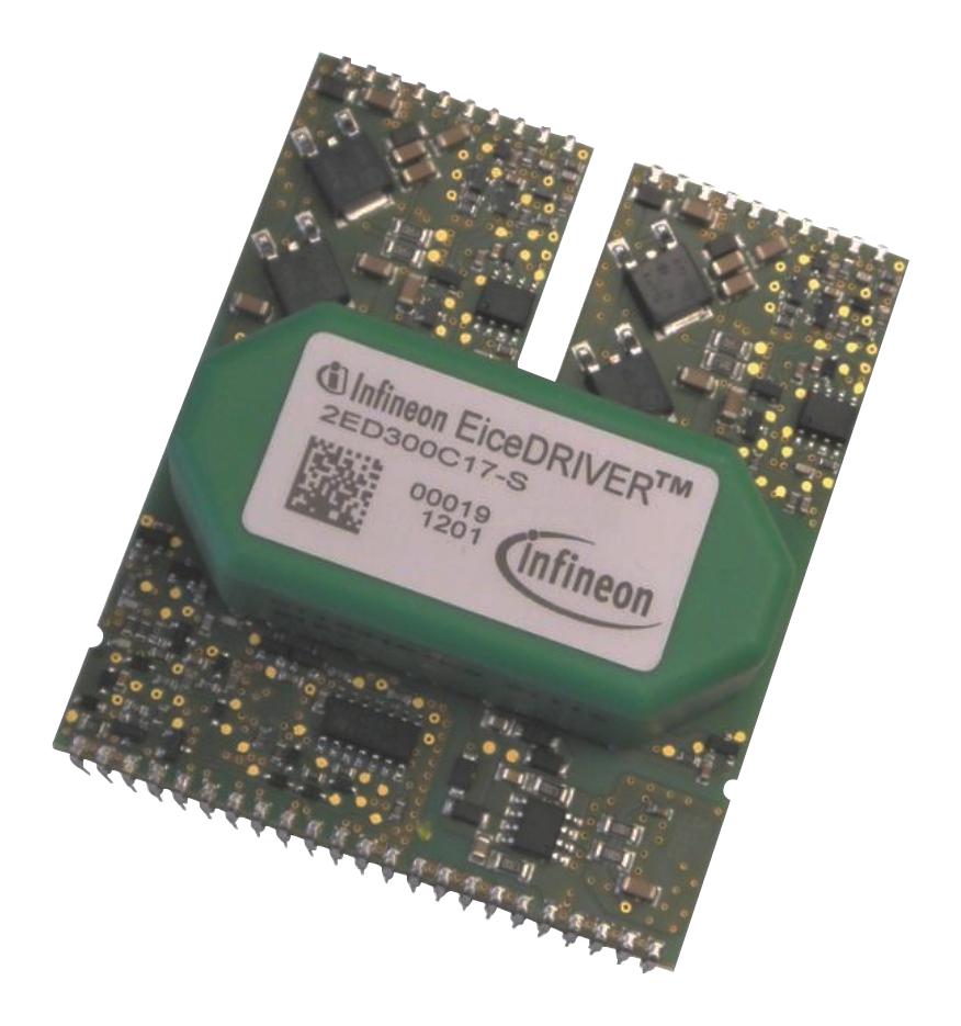 2ED300C17SROHSBPSA1 IGBT GATE DRIVER BOARD, DUAL CH INFINEON