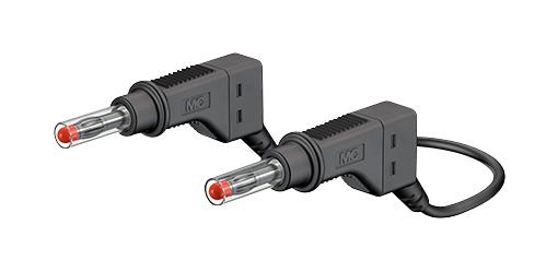 66.9408-200-21 SIL TEST LEAD, BLACK, 2M, 600V, 32A STAUBLI