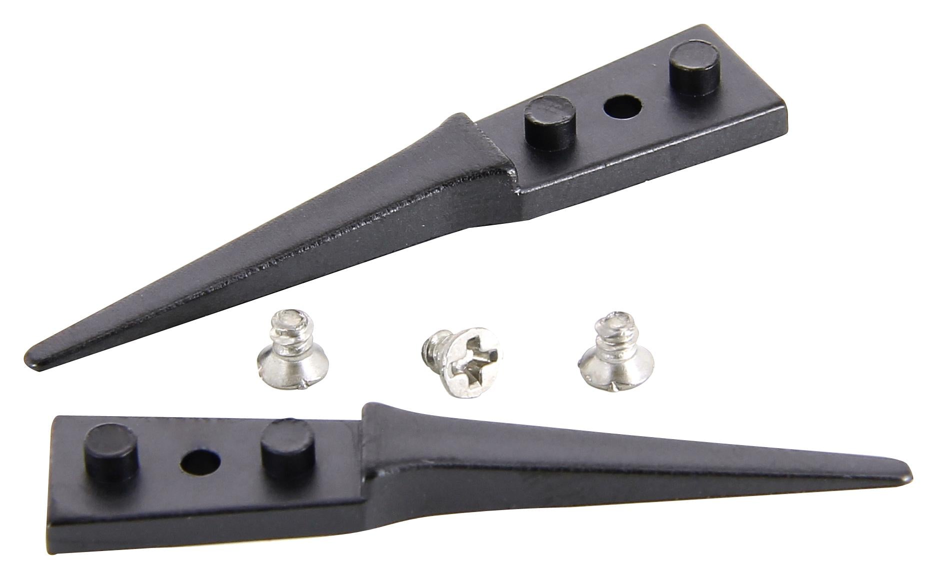 A242SV TWEEZER TIP, STRAIGHT/ROUND, 40MM IDEAL-TEK