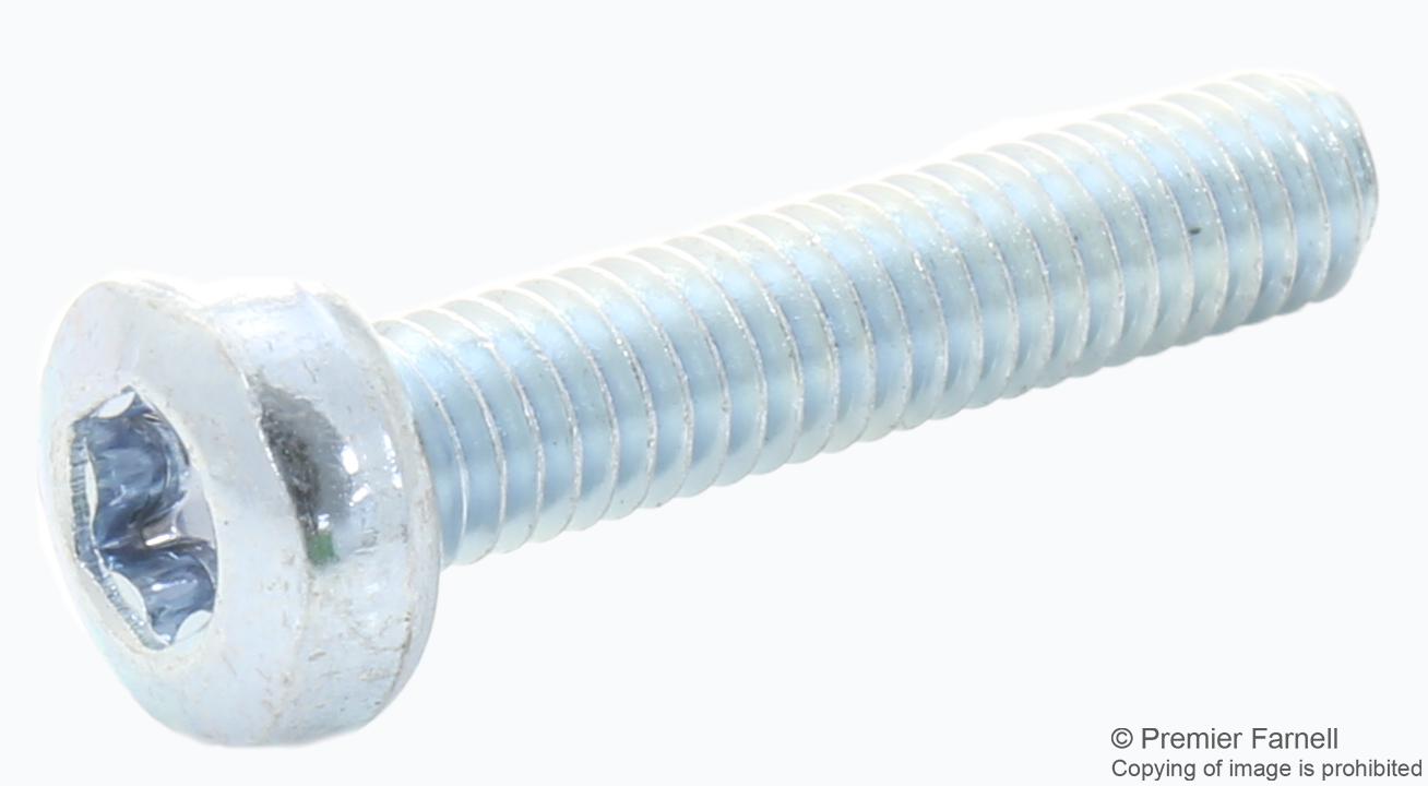 M420PTSTMCZ100- PAN HEAD TORX SCREW, STEEL, M4, PK100 TR FASTENINGS